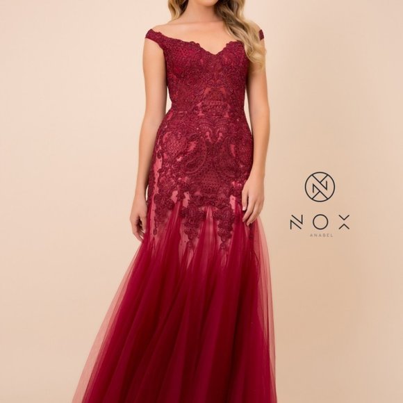 Vintage Burgundy Sweetheart Neck Satin Pleated Beaded Appliques Long Party Dress Birthday Dress SP2242